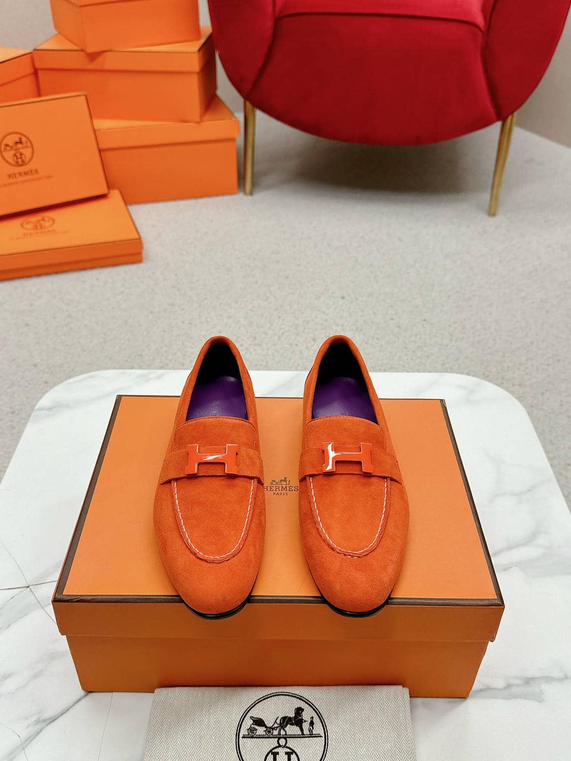 Hermes Loafer Ｈ-28